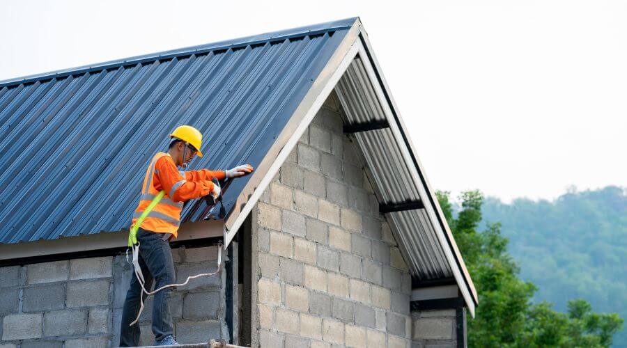 Professional metal roof installation in Wentzville, MO